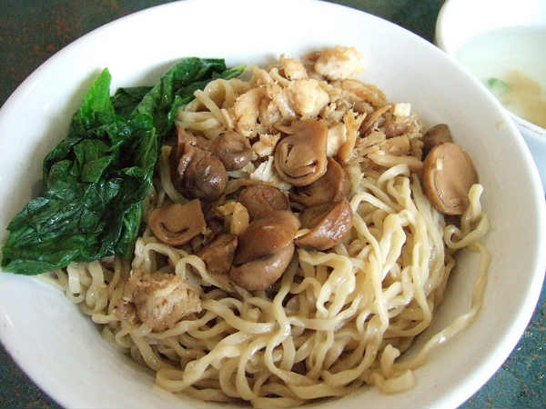 Mushroom Chilli Noodles 