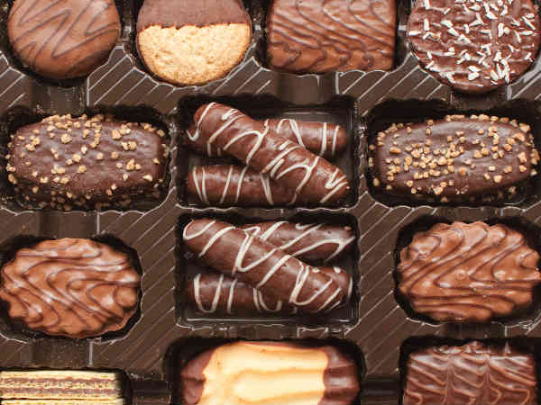 चॉकलेट-बिस्कुट