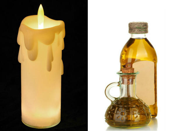 मोम और सरसों तेल