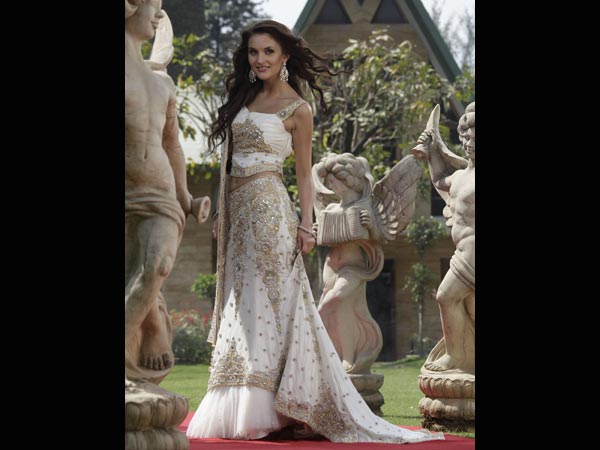 इंडो वेस्‍टर्न लुक