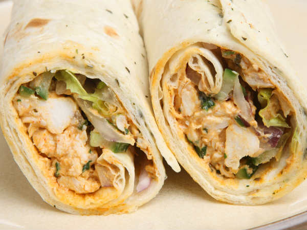 Paneer Tikka Kathi Rolls