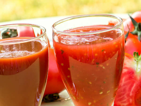 टमाटर का रस 
