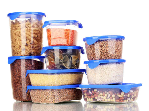 टप्‍परवेयर के बर्तन: 