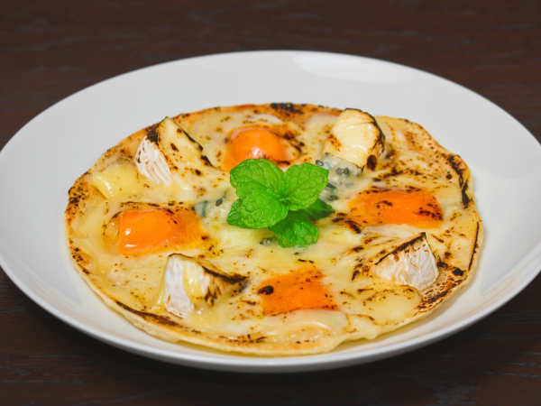 Mushroom Cheese Paratha