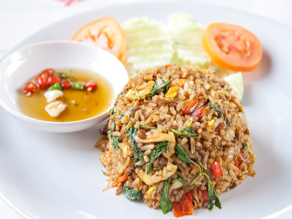 Spicy Thai Basil Fried Rice
