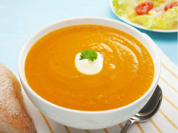  Carrot and Sweet Potato Soup 