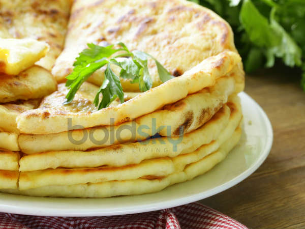 Aloo and Capsicum Parantha