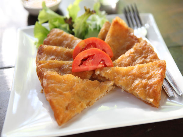 Instant Bread Pakoda 