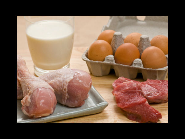 2. नॉन आर्गेनिक मांस