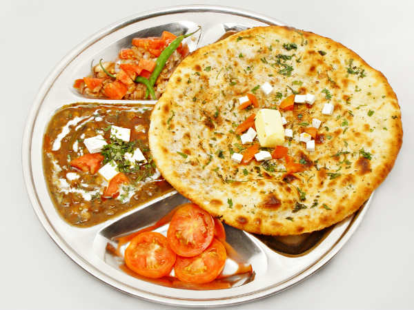 Paneer and Spinach Parathas