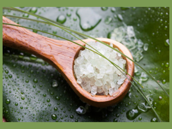 6) नहाने के पानी में एप्‍सोम नमक डालें 