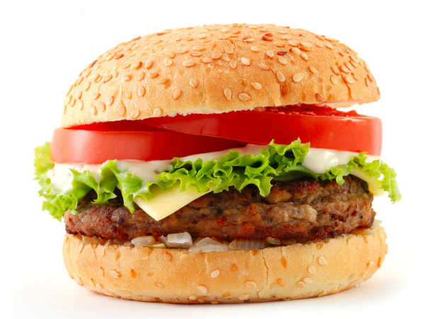 8. चीज़ बर्गर