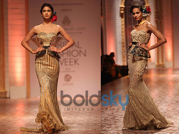 सितारों से जड़ा गाउन 