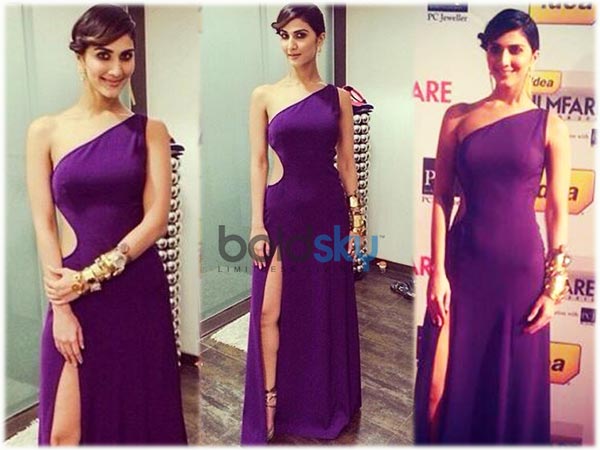  Filmfare 2014: Vaani Kapoor Looks Awesome In Nikhil Thampi 