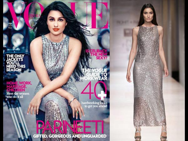  Parineeti Chopra On Vogue's February Cover 2014 