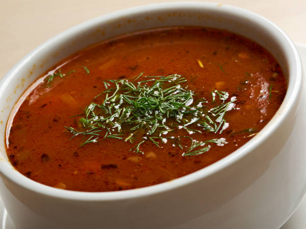 Vegetarian Recipe: Roasted Capsicum Soup