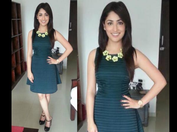 Cute Yami Gautam In Warehouse Dress