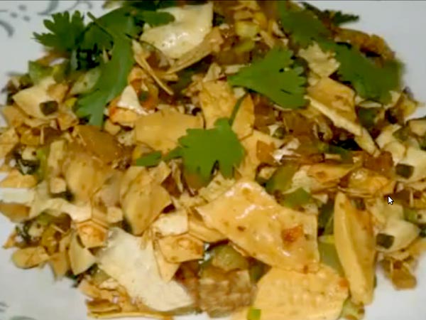 Quick & Easy Papad Ki Sabzi Recipe 