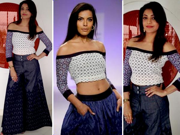  Kajal Aggarwal Looking Stylish In Kunal Anil Tanna 