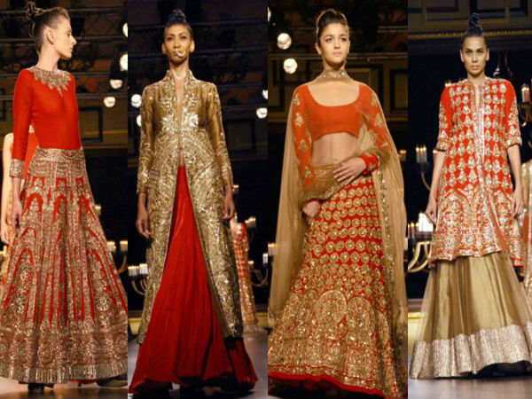 ICW 2014: Manish Malhotra Embeds Gold In Outfits 