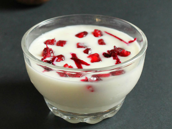 pomegranate raita recipe 