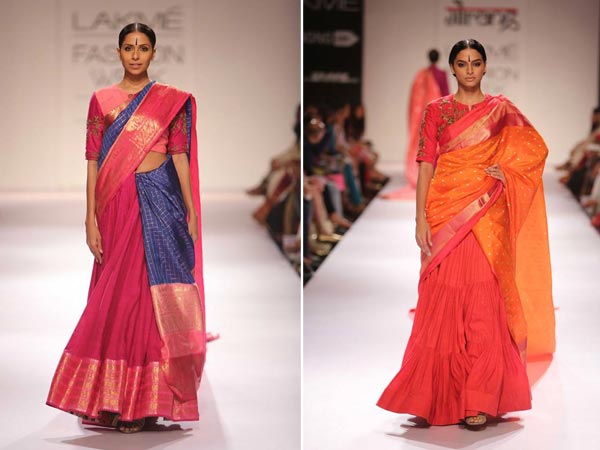 हाफ साड़ी 