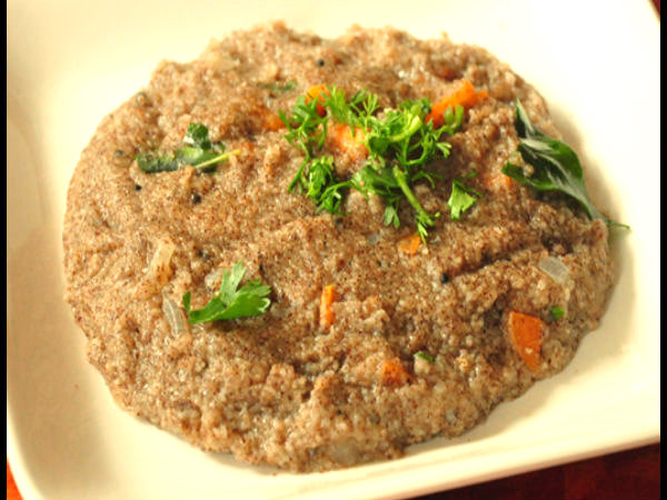 Light & Healthy Ragi Upma Recipe