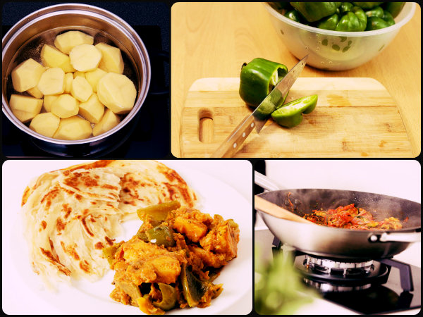 Delicious Aloo Capsicum Curry In 6 Easy Steps