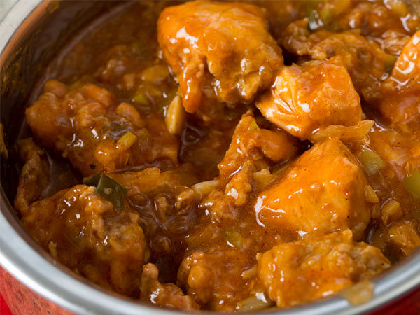 Indo-Chinese Chilli Garlic Chicken Recipe