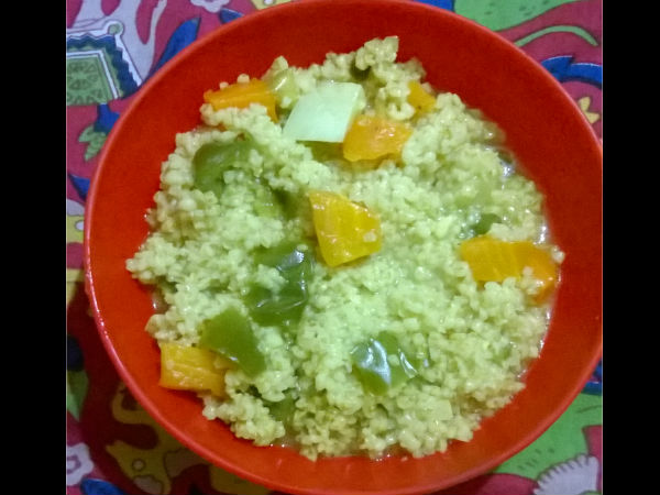 Masala Daliya Khichdi (Broken Wheat Khichdi)