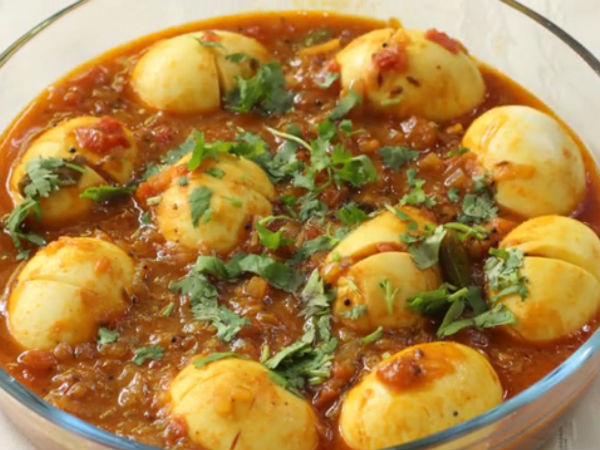 Quick & Easy Andhra Style Egg Curry