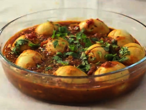 Quick & Easy Andhra Style Egg Curry