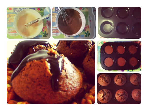 Chocolate Walnut Cupcakes For Beginners: Microwave Recipe