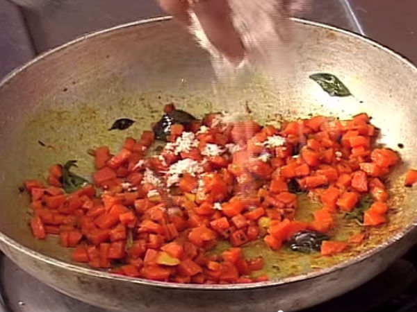 Tasty Carrot Poriyal Recipe