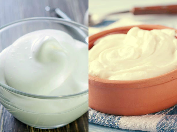 4. अंडे का सफेद हिस्सा और दही