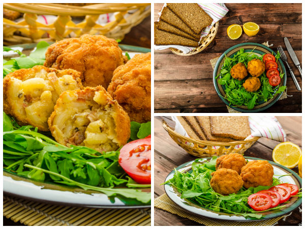 Creamy Macaroni & Corn Cheese Balls