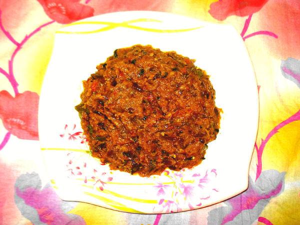 Lahsuni Baingan Bharta Recipe