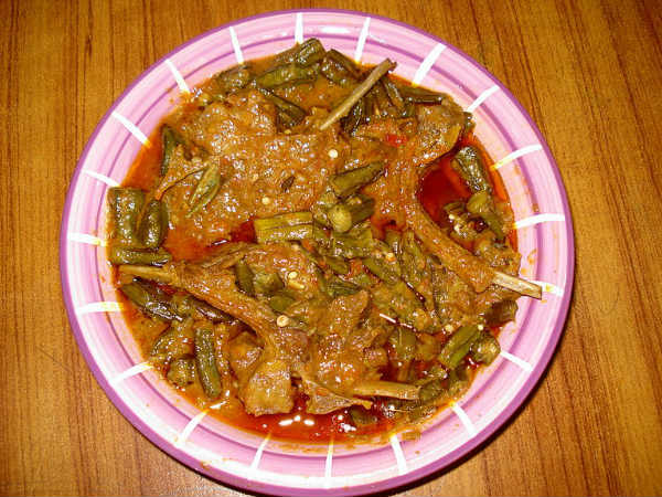 Bhindi Gosht Non Vegetarian Recipe 