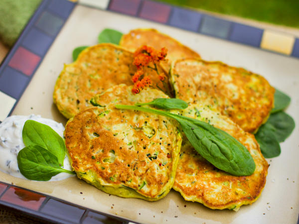 Vegetable Oats Pancakes