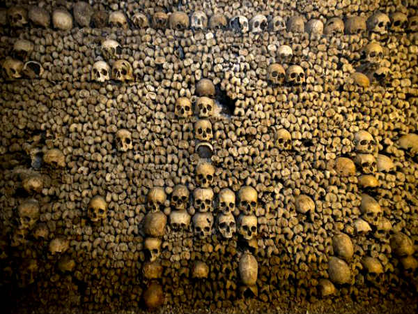 कैटाकोंब्स, पेरिस, फ्रांस 