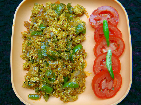 Tofu Bhurji - Indian Veg Recipe