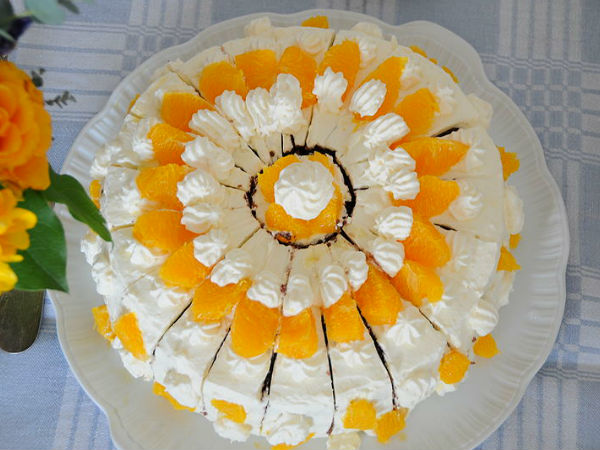 Orange Cake In Cooker Recipe With Egg