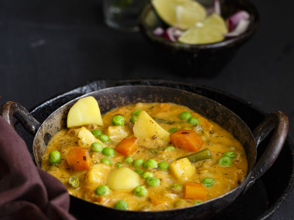 Delicious Vegetable Navratan Korma Recipe