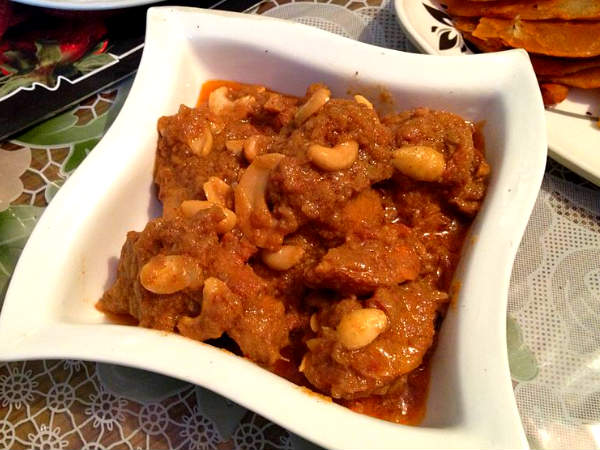 Indian Cashew Chicken