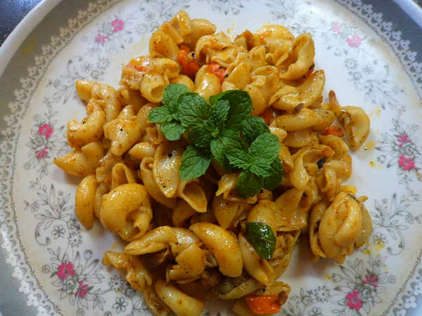 Masala Macaroni in indian way 
