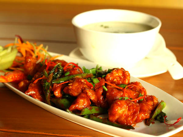 Lemongrass chilli chicken