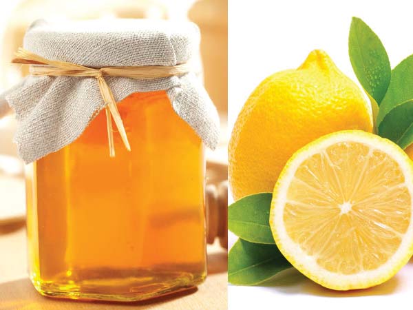 नींबू और शहद 