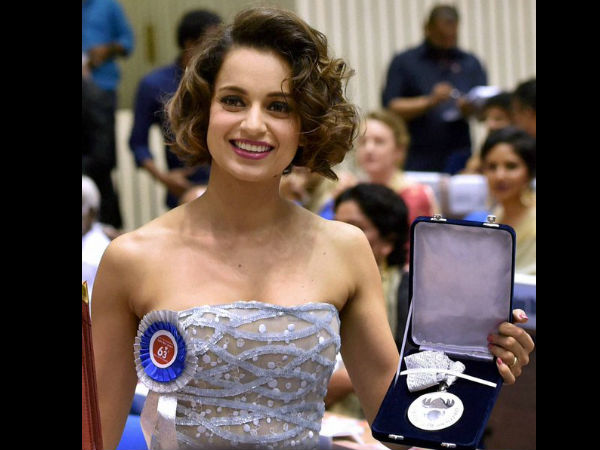 Kangana's third National Award