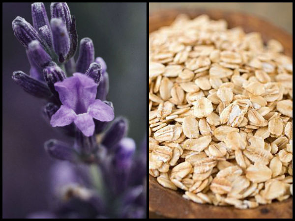लैवेंडर और ओट्स पैक 