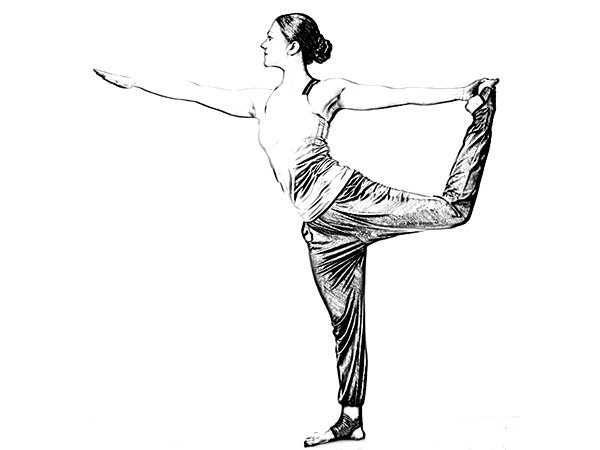  Natarajasana 1